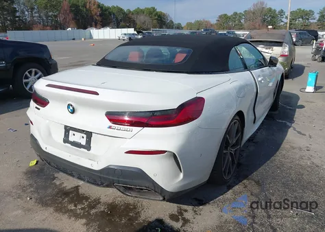 2021 BMW M850I xDrive из США, поврежденный, VIN WBAFY4C03MCG33666
